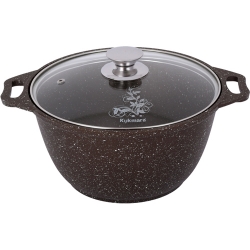 Кастрюля 2,0 л.  кмк 22а коф.мрам./г.Кукмор/